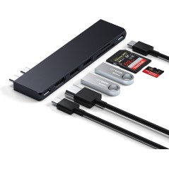 Satechi Pro Hub Slim Docking Station - Elevate Your Connectivity with Style & Functionality!
